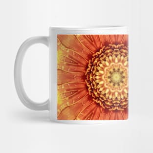 Beautiful flower center. Mug